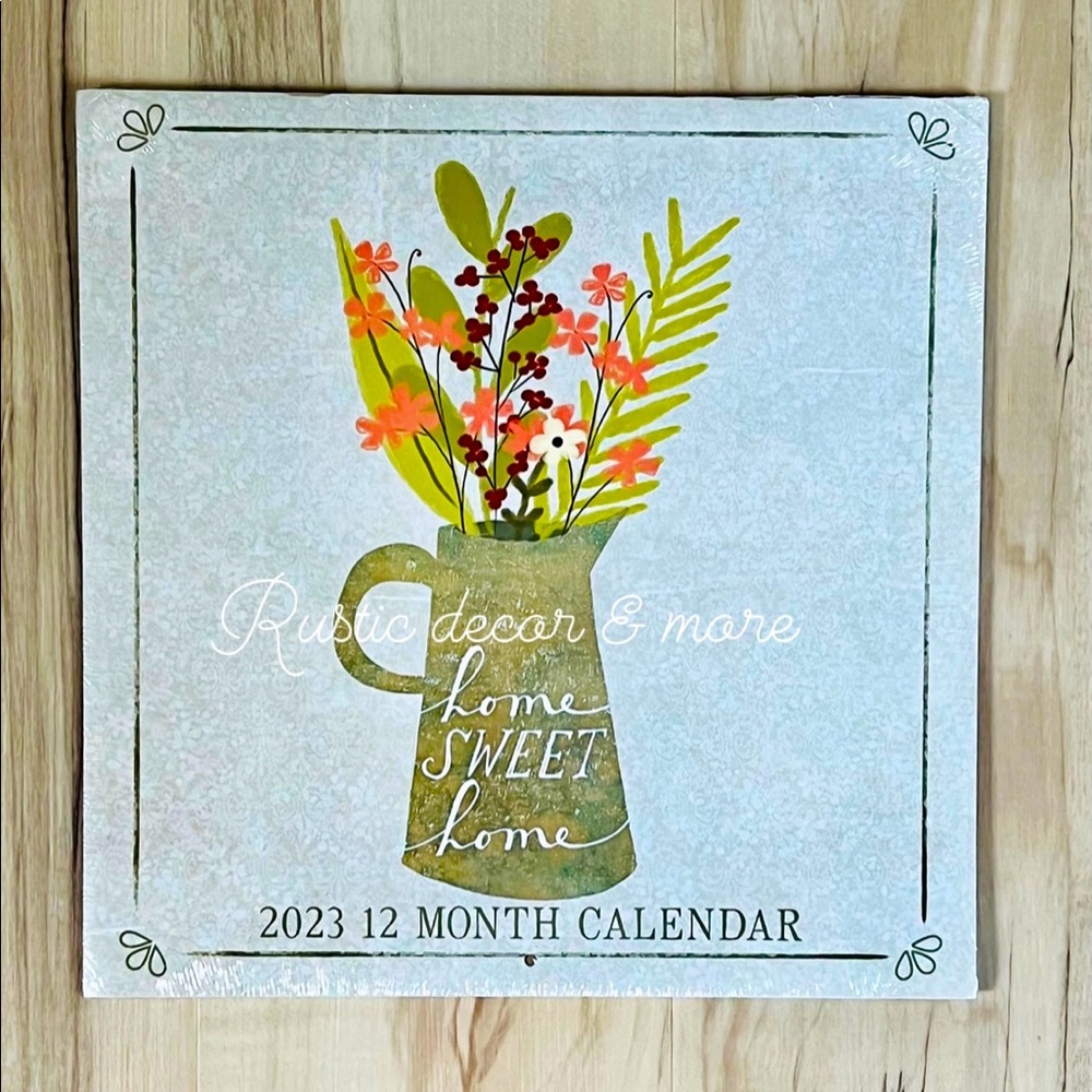 NEW2023 /Home Sweet Home CALENDAR Farmhouse Home Decor DIY Crafts Signs Projects
